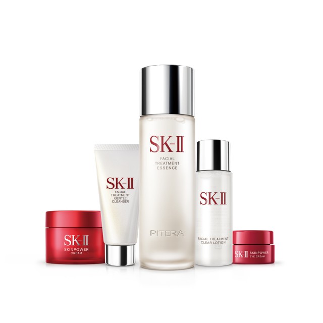 专柜 S情人节礼盒K-II/SK-II PITERA™经典体验套装5件套 多版本随机发货