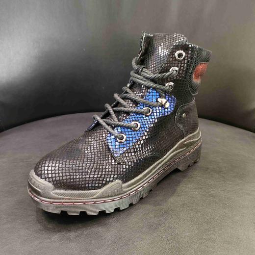 lfgj BB009英伦风休闲高帮运动厚底防滑马丁靴女棉鞋 商品图6