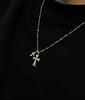 𝐂𝐡𝐫𝐨𝐦𝐞 𝐡𝐞𝐚𝐫𝐭𝐬 克罗心粉钻大小十字架项链 商品缩略图6