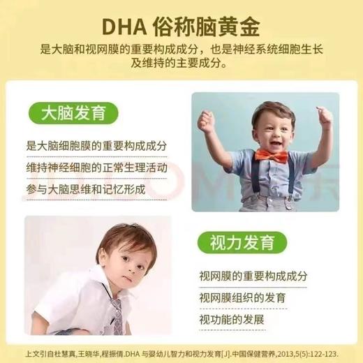 【一般贸易进口】新西兰进口小斯利安dha婴儿宝宝专用海藻油dha婴幼儿孕妇儿童90粒 商品图2