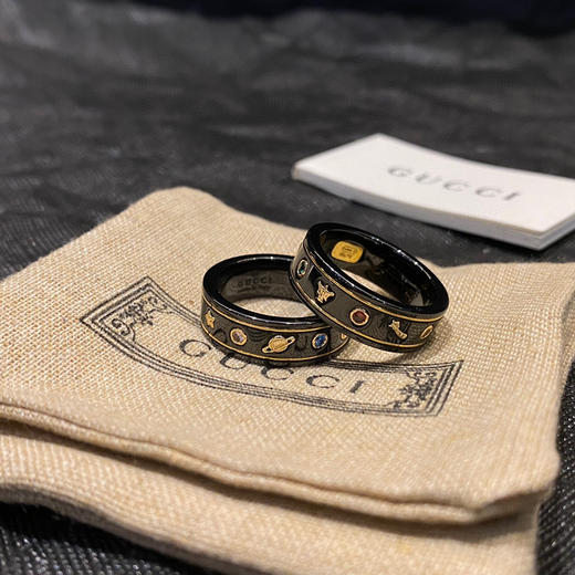 𝐆𝐮𝐜𝐜* Lcon 陶瓷戒指 商品图4