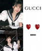 Gucci古驰   珐琅爱心耳钉 商品缩略图0