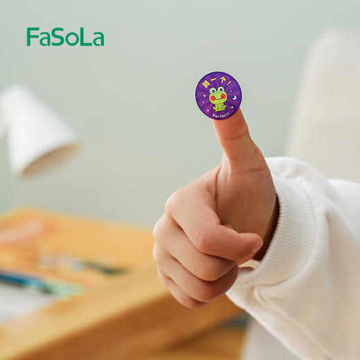 FaSoLa卡通贴纸儿童粘贴纸奖励贴纸表扬贴小学生幼儿园自粘高颜值 商品图4
