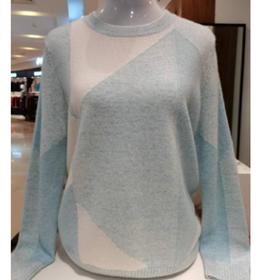 3楼 皮皮狗女式圆领提花套衫