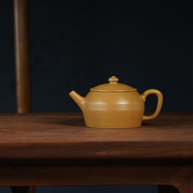 龙德堂陶艺 徐飞制 《毡音》原矿金砂段 260cc 库存请咨询客服