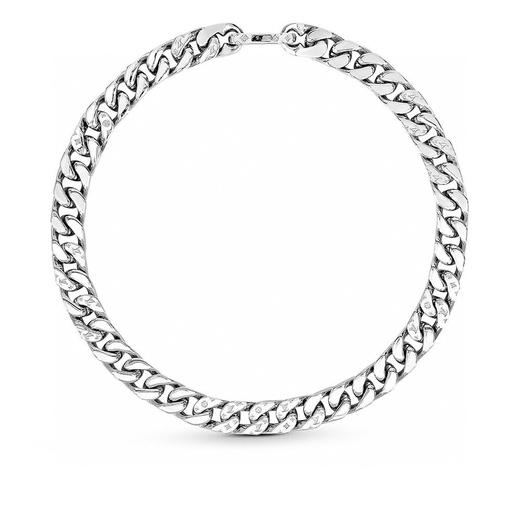 Louis Vuitton LV Chain Links 钢制金属logo项链 商品图0
