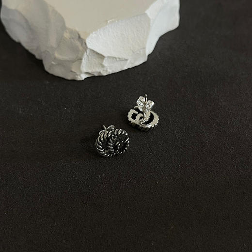 Gucci古驰  螺纹双G耳钉 商品图7