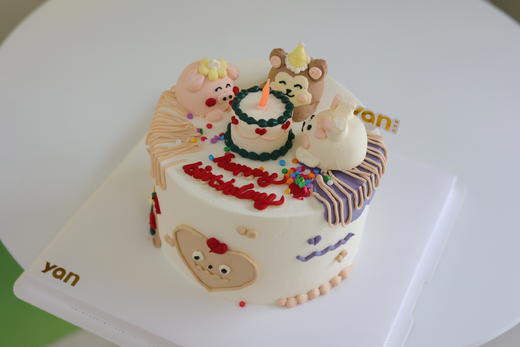 立体卡通动物玩偶-款式一 商品图0