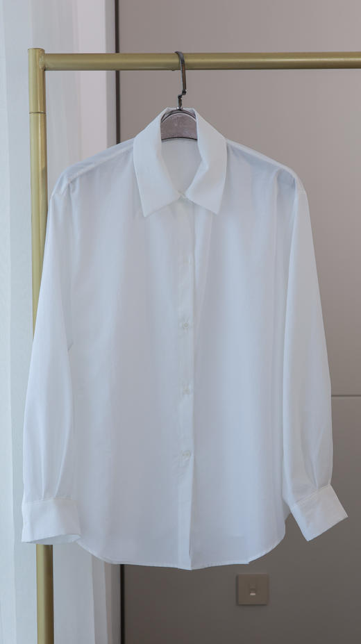 侧扣细腻棉衬衫 商品图10