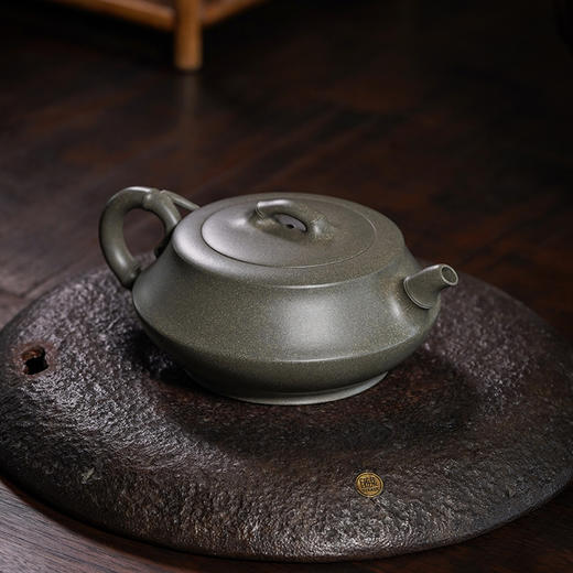龙德堂陶艺 汤宣武制 《竹础》芭蕉青 260cc 库存请咨询客服 商品图3
