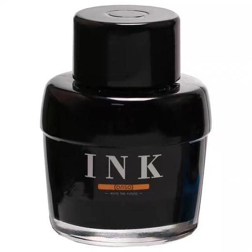 黑色优尚（OASO）N306钢笔墨水非碳素染料型毕加索旗下不堵笔钢笔水50ml办公学生用 商品图3