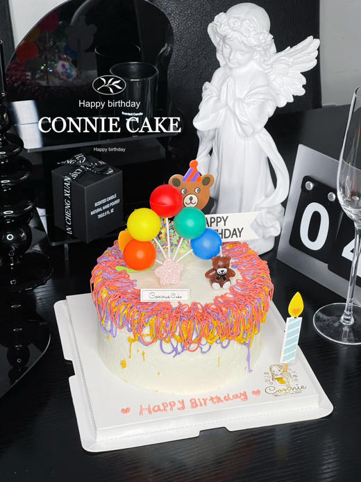 【1232】ins可爱小熊蛋糕 商品图4