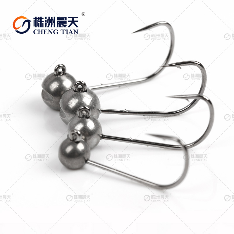 高比重钨钢钨头钩 钨钢铅头钩大背刺精细钨钢铅头钩 承接出口