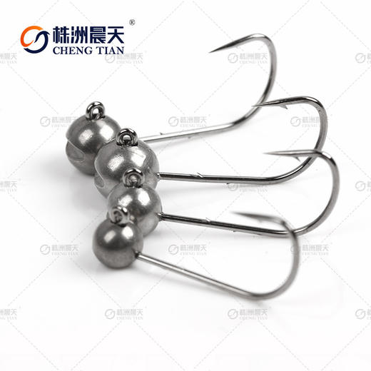 高比重钨钢钨头钩 钨钢铅头钩大背刺精细钨钢铅头钩 承接出口 商品图0