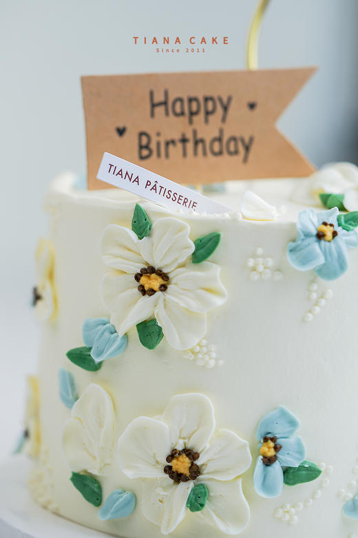 【ins风韩式奶油裱花蛋糕】和风清露 商品图2