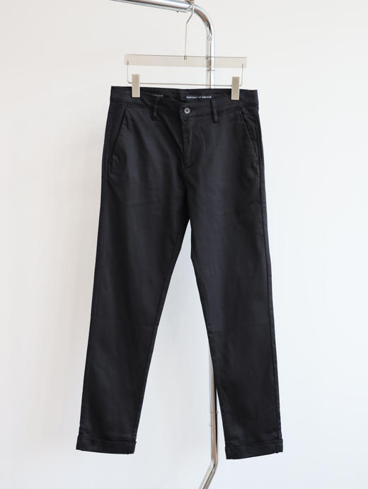 E@ 秋冬弹力纱卡丝光slim fit裁剪休闲裤 XXK131 商品图5