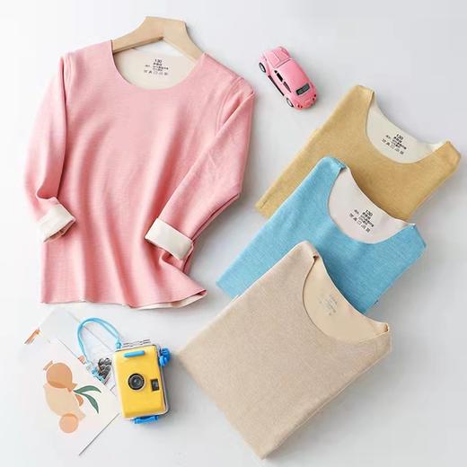 【两件立减20 三件立减40 加购物车再下单自动减价】秋冬蚕丝贴片德绒保暖内衣套装 男女款 亲子款情侣款 加倍保暖 恒温秋衣 无痕修身 商品图2