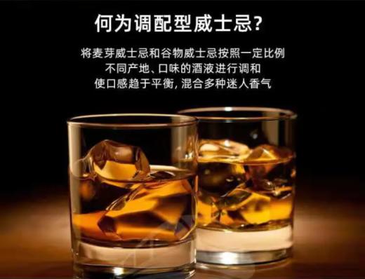 【中欧班列直供】法国威尼登佰喜格伦麦雷调配型威士忌700ml/瓶 原装进口 商品图2