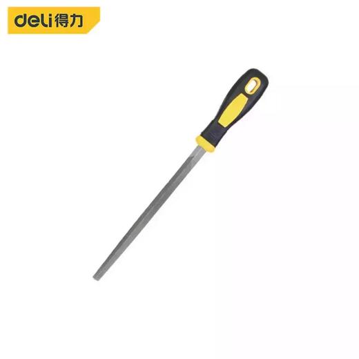 得力中齿三角锉(黄) 商品图0