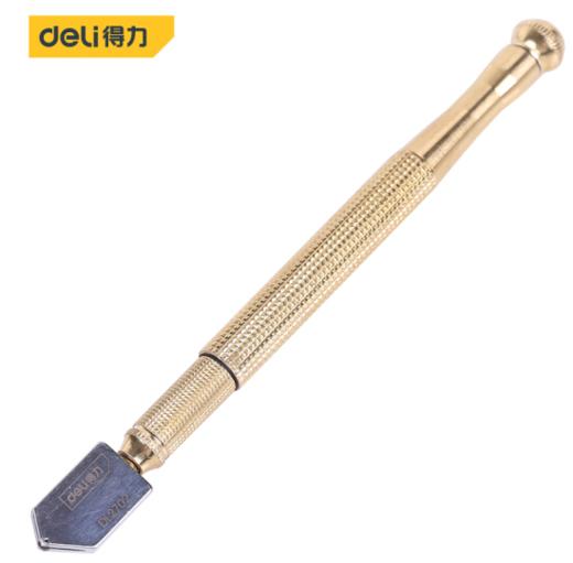 得力DL2702铝合金柄玻璃刀(黄) 商品图0