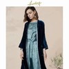 4F LUOZHENG 罗峥华服 丝绒风衣 +连衣裙 商品缩略图0