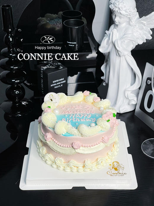 【1228】复古粉蓝渐变 商品图4