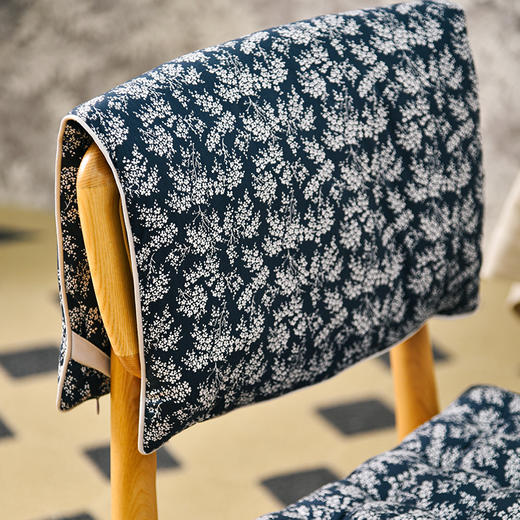 日式碎花系列椅垫四季通用加厚防滑坐垫 商品图2