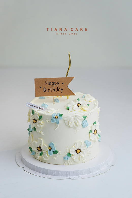 【ins风韩式奶油裱花蛋糕】和风清露 商品图1