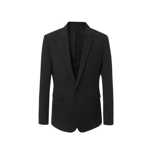 HIM漢崇 西服男结婚礼服黑春夏商务休闲正式上班西装 青年帅气 商品图4