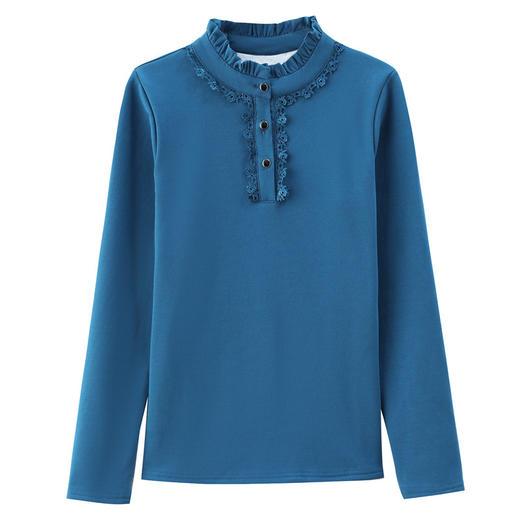 加绒加厚，时尚时髦一体绒保暖洋气打底衫KQL-793 商品图4