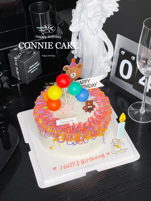 【1232】ins可爱小熊蛋糕 商品图1