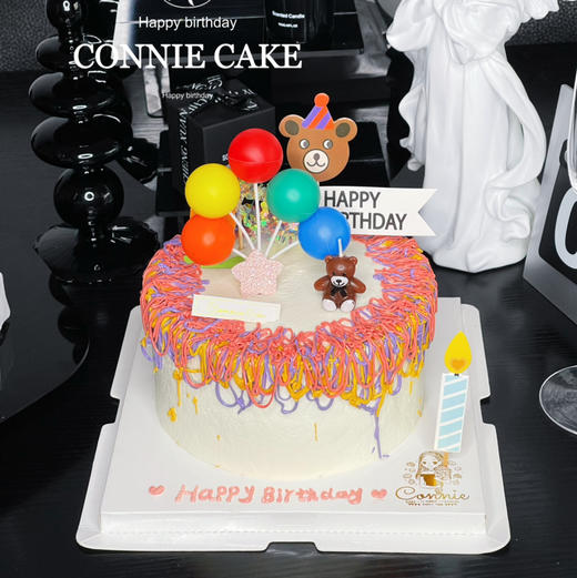 【1232】ins可爱小熊蛋糕 商品图0