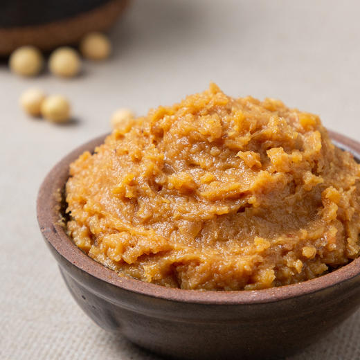 500g 清净园 传统生大酱 韩式大酱汤专用酱 黄豆豆瓣酱 商品图1