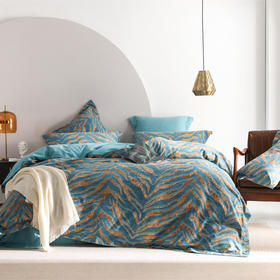 【清仓299元起】【门店同款】高端秋冬款60支贡缎长绒棉磨毛四件套 全棉柔软保暖套件