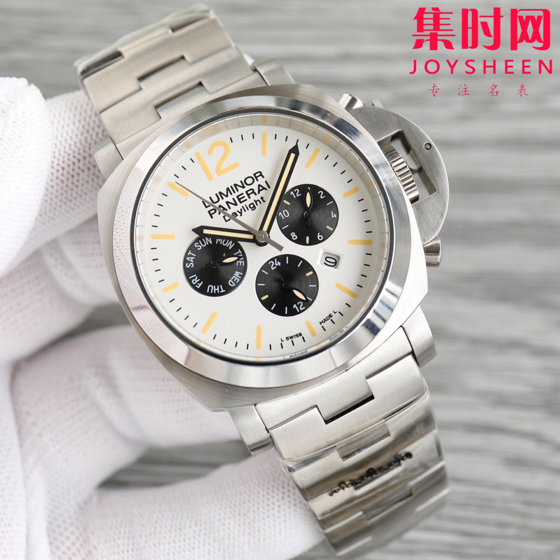 沛纳海 多功能男士腕表 搭载进口多功能9100全自动机械机芯