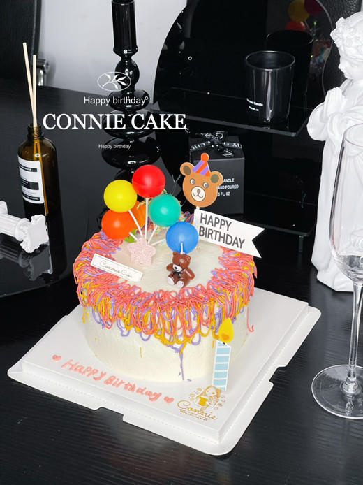 【1232】ins可爱小熊蛋糕 商品图2