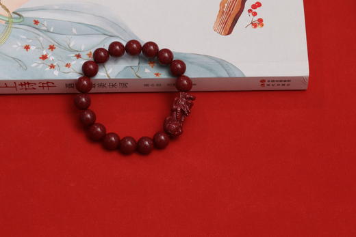 新款朱砂貔貅手串10mm 商品图0