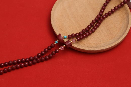 新款朱砂多圈手链6mm 商品图3