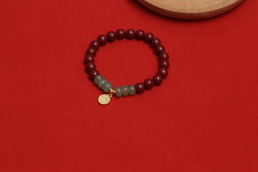 新款紫金砂翡翠手链 8mm 商品图2