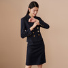EITIE爱特爱冬季新款显瘦包臀气质干练假两件连衣裙6807523 商品缩略图2