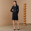 EITIE爱特爱冬季新款显瘦包臀气质干练假两件连衣裙6807523 商品缩略图3
