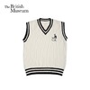 大英博物馆盖亚安德森猫系列羊毛针织V领毛衣马甲 商品缩略图1