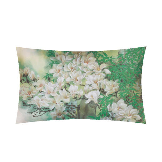 羽诗制造出品 张丽萍老师创作玉骨冰清腰枕颈枕全真丝天然密实 商品图2