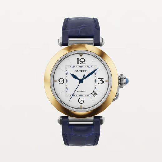 卡地亚 Cartier Pasha de Cartier腕表 41毫米 精钢色 - 18K黄金 自动上链 W2PA0009 商品图0