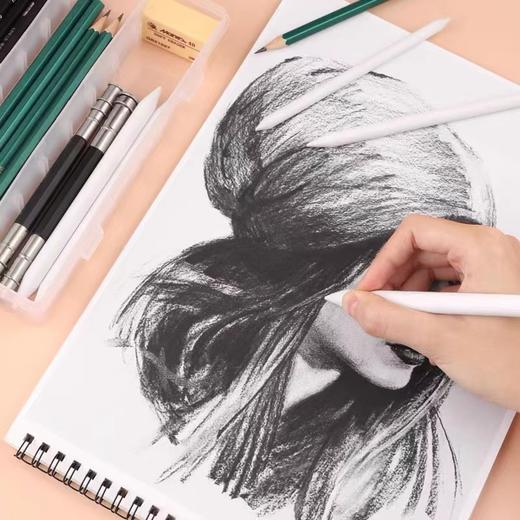 纸擦笔美术高光素描纸笔擦套装擦笔绘画涂抹用品纸檫笔美术生专用 商品图2