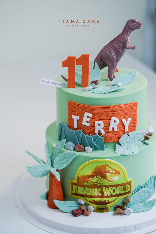 【纯手工翻糖定制】侏罗纪恐龙公园 商品图1