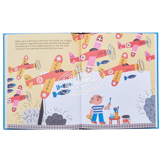 【中商原版】Little People, Big Dreams:Pablo Picasso 小人物大理想：毕加索（画家）英文原版 进口原版 Maria Isabel 商品图6