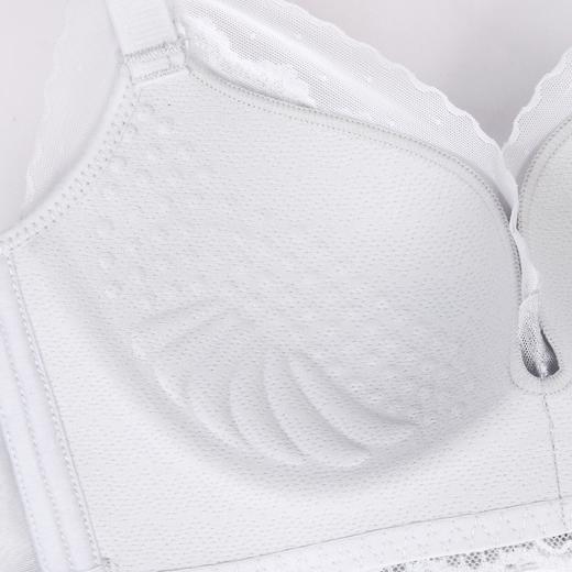 都市丽人内衣自然舒适A:中厚B:薄蕾丝三排扣树脂胶圈3/4杯常规文胸LB22B1 商品图2