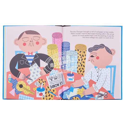 【中商原版】Little People, Big Dreams:Pablo Picasso 小人物大理想：毕加索（画家）英文原版 进口原版 Maria Isabel 商品图5