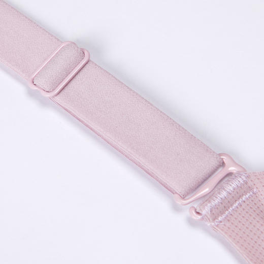 都市丽人内衣自然舒适A:加厚B:中厚棉感锁边三排扣树脂胶圈3/4杯常规文胸LB21A6 商品图4